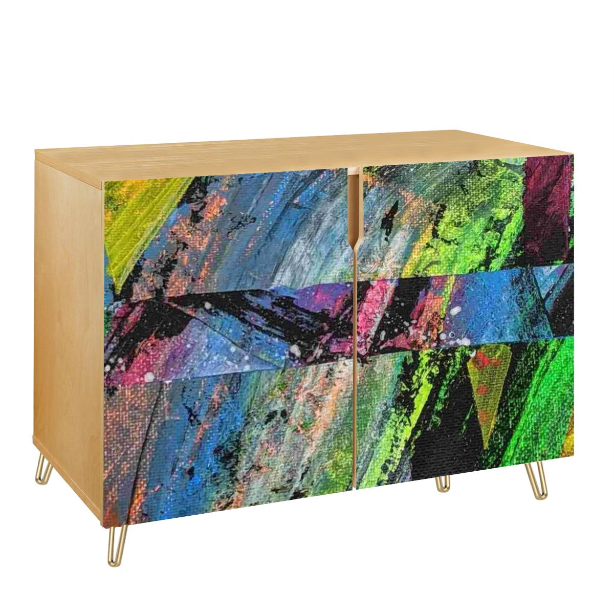 Gavin Scott Wooden Sideboard Cabinet