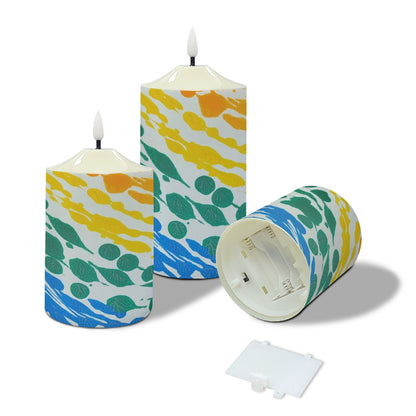 Gavin Scott Flameless Candles w/Remote (Set of 3)