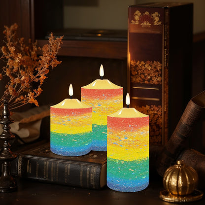 Gavin Scott Flameless Candles w/Remote (Set of 3)