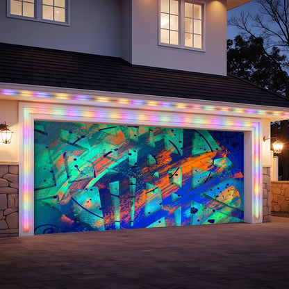 Gavin Scott Garage Door Banner Backdrop