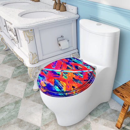 Gavin Scott Universal Toilet Seat w/Matching Soft-close Lid