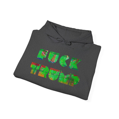 Gavin Scott Genderless FUCK TRUMP Heavy Blend™ Hooded Sweatshirt F*CK TRUMP