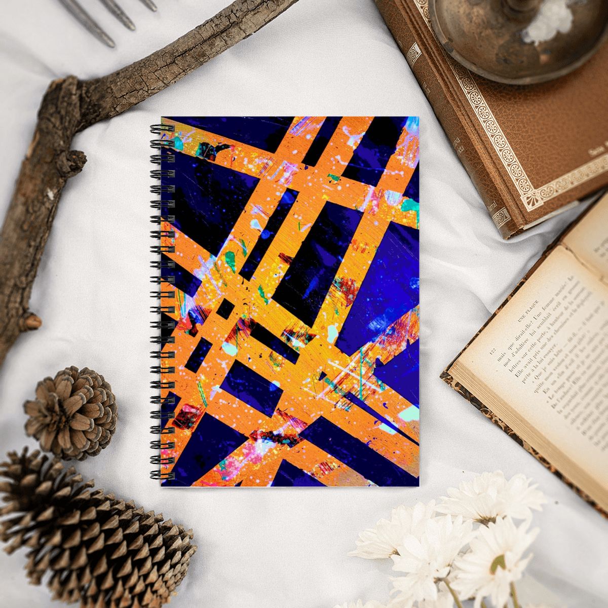 Gavin Scott Spiral Notebook