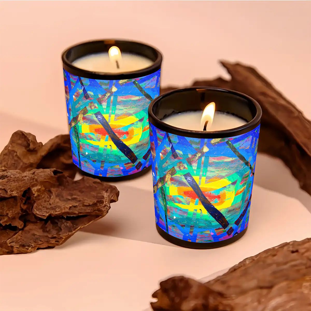 Gavin Scott Scented Black Jar Candle (6oz)