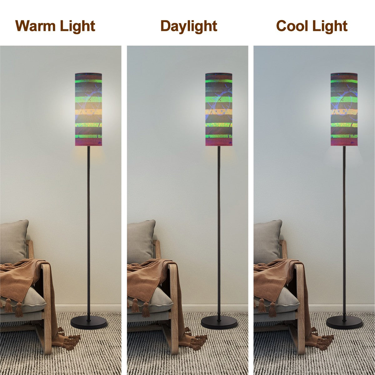 Gavin Scott Pillar Torch Floor Lamp