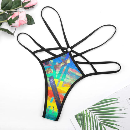 Gavin Scott Strapped Up T-back Thong