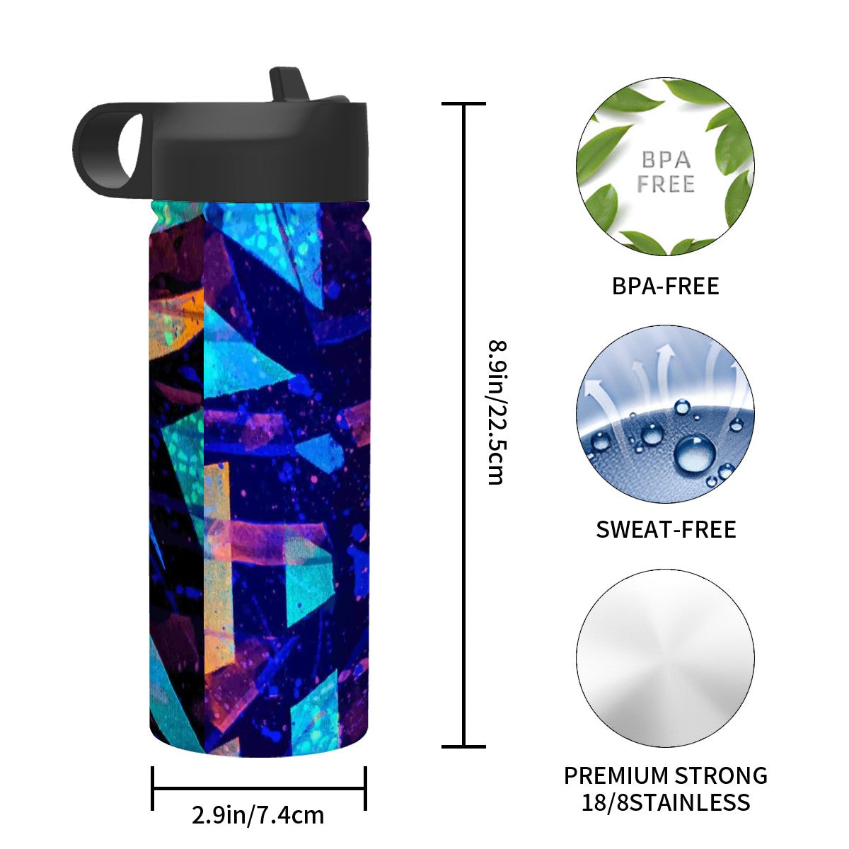 Gavin Scott Stainless Steel Vacuum Insulated Tumbler (18oz)