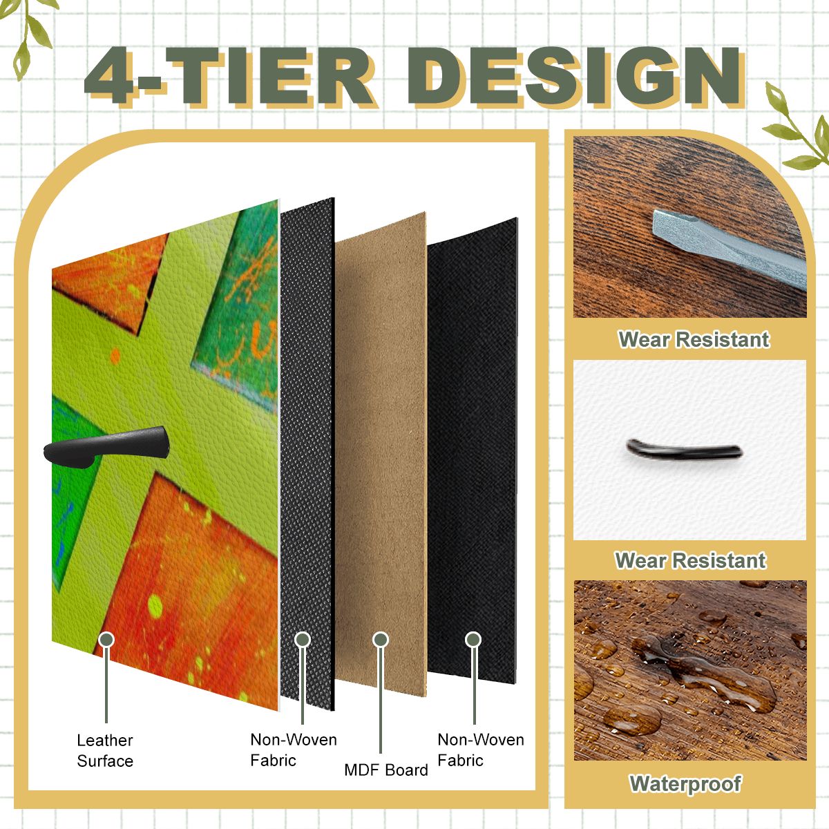 Gavin Scott TV Stand w/5 Drawer Dresser & Charging Station