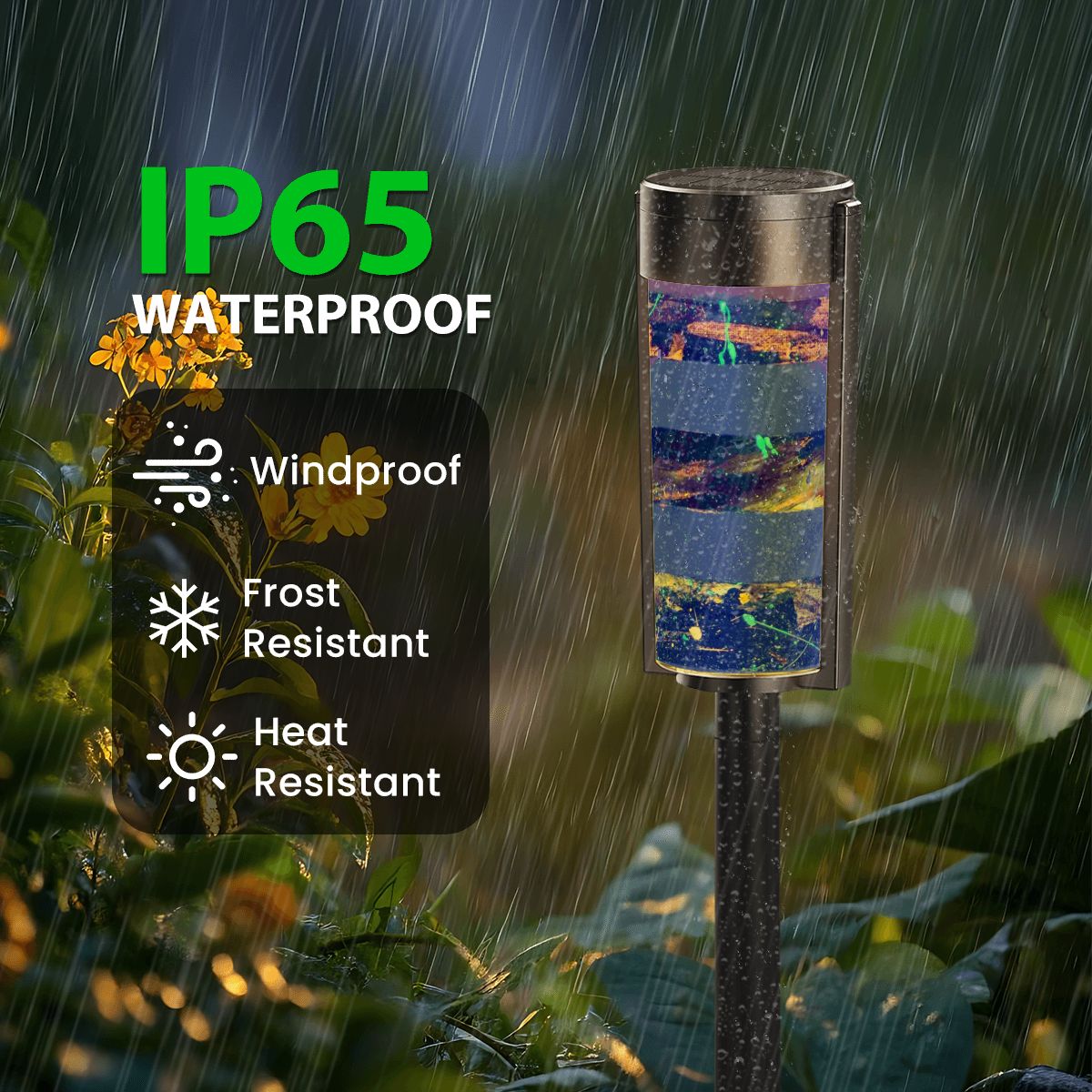 Gavin Scott Adjustable Outdoor Solar Lights (set of 4)