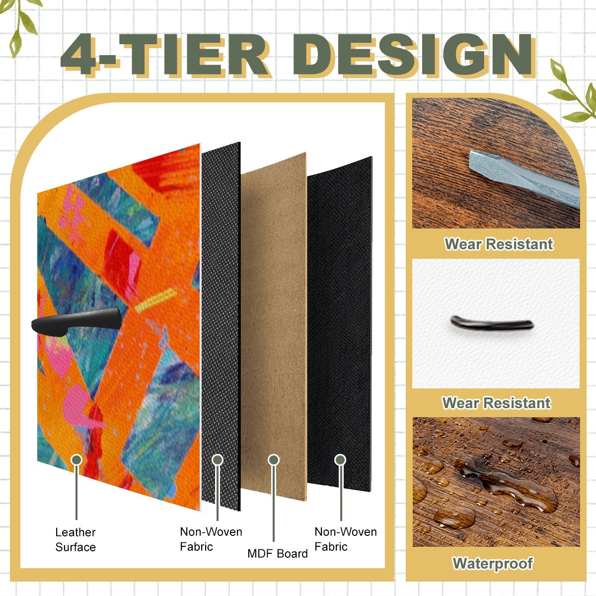 Gavin Scott TV Stand w/5 Drawer Dresser & Charging Station