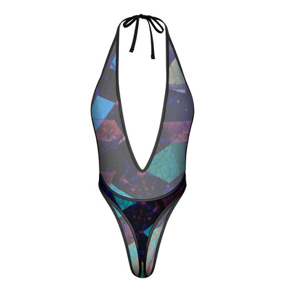 Gavin Scott Deep Plunge Jumpsuit (Femme S-3XL)