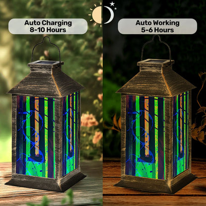 Gavin Scott Solar Powered Indoor/Outdoor Lantern