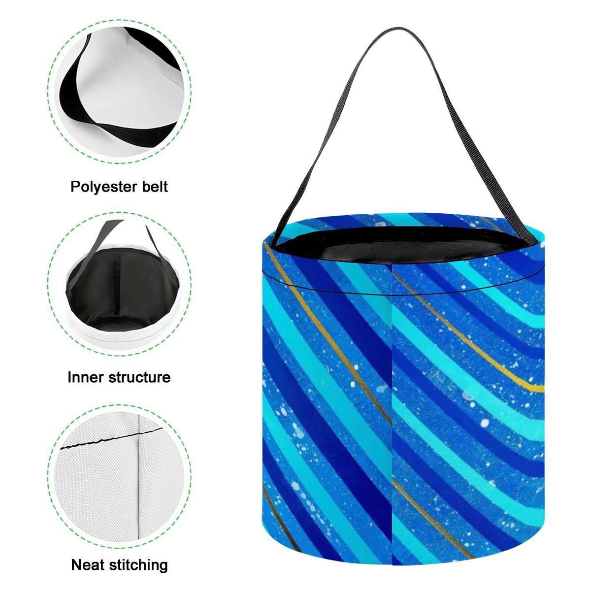 Gavin Scott Reusable Halloween Candy Bucket