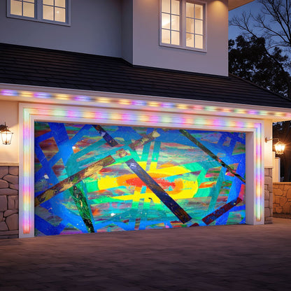 Gavin Scott Garage Door Banner Backdrop