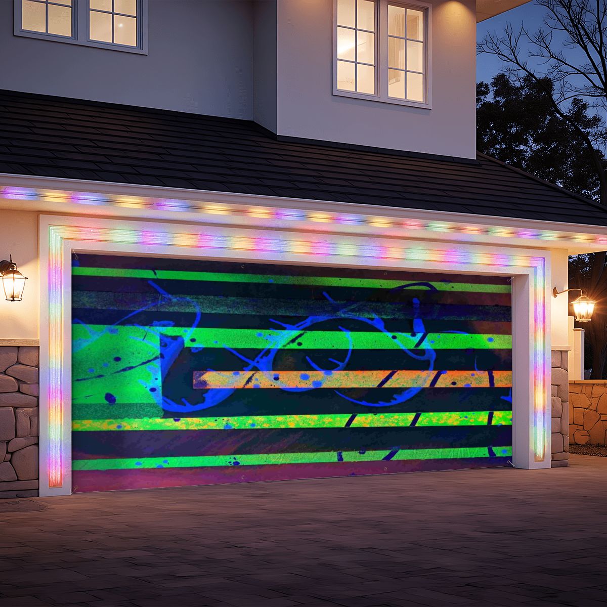 Gavin Scott Garage Door Banner Backdrop