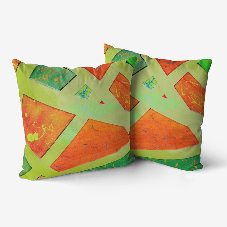 Gavin Scott Velvet Throw Pillow with Hypoallergenic Insert or Cover Only Option (3 Sizes)