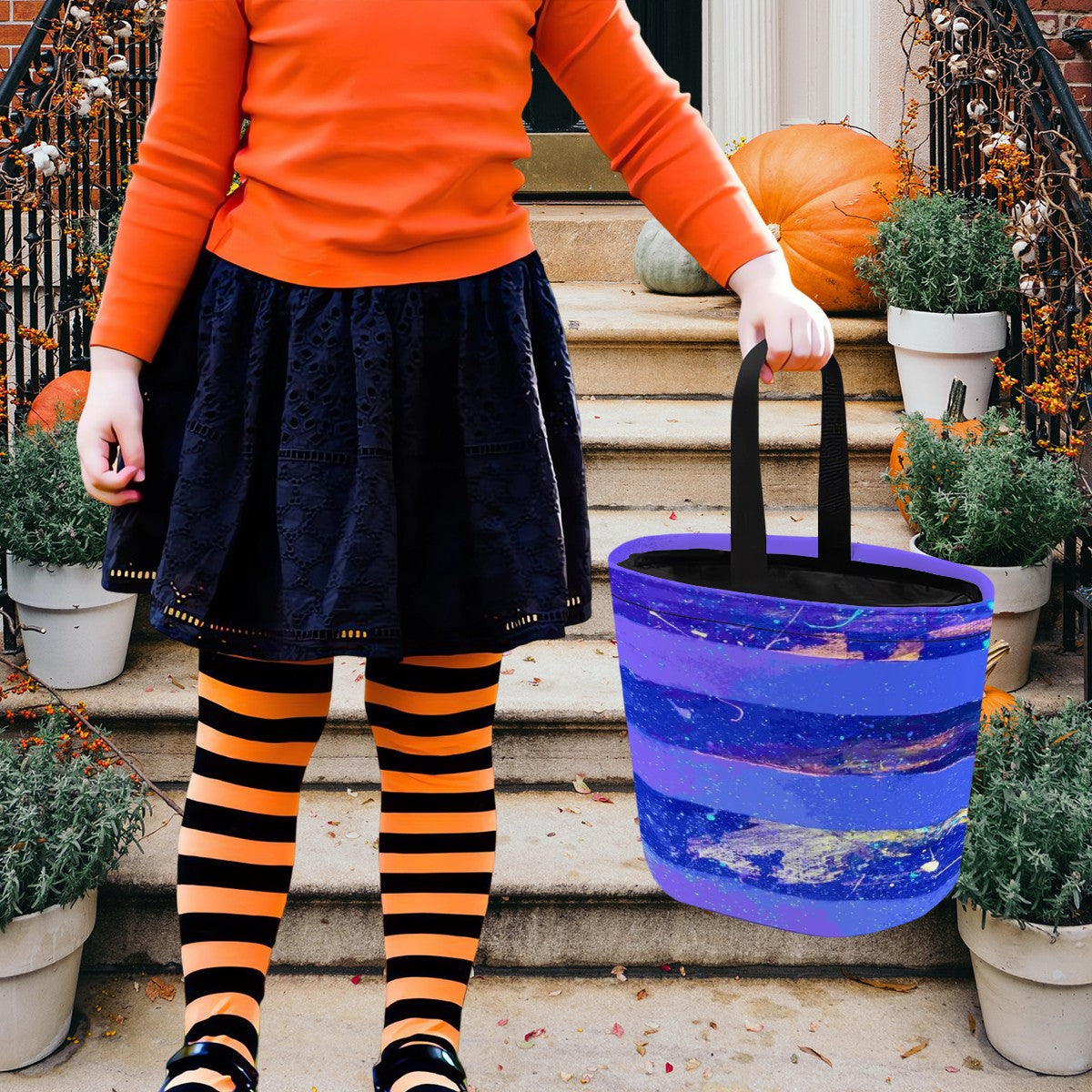 Gavin Scott Reusable Halloween Candy Bucket