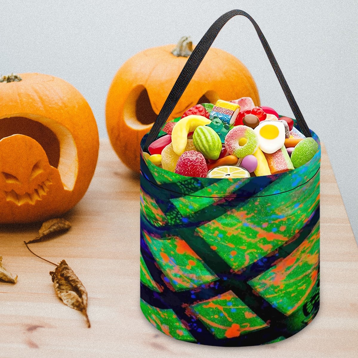Gavin Scott Reusable Halloween Candy Bucket