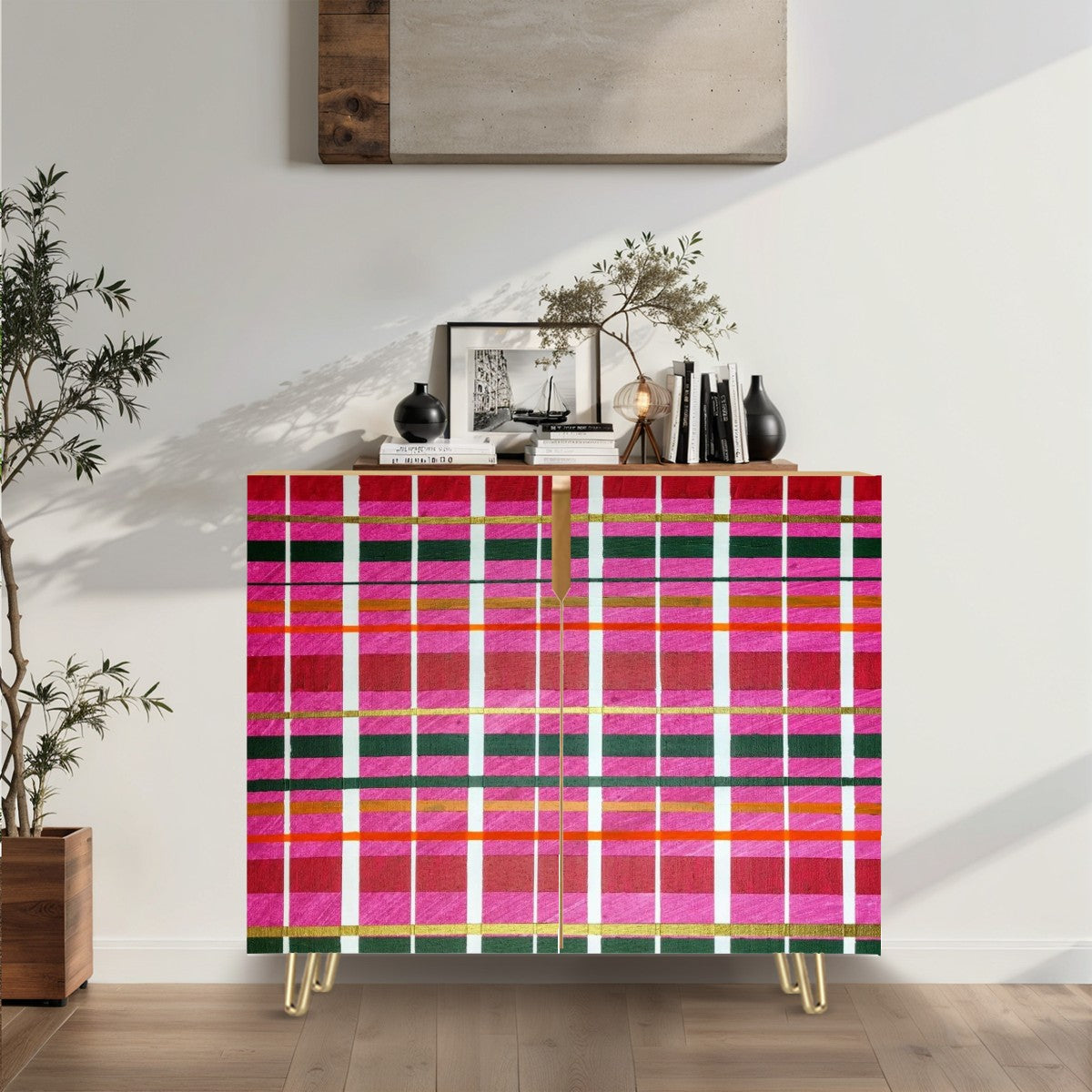 Gavin Scott Wooden Sideboard Cabinet