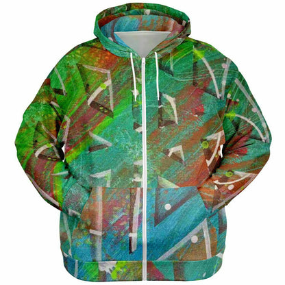 Gavin Scott Zipper Hoodie (Genderless 2XL-6XL)