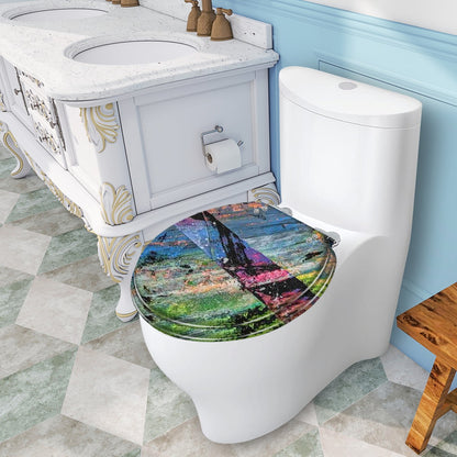 Gavin Scott Universal Toilet Seat w/Matching Soft-close Lid