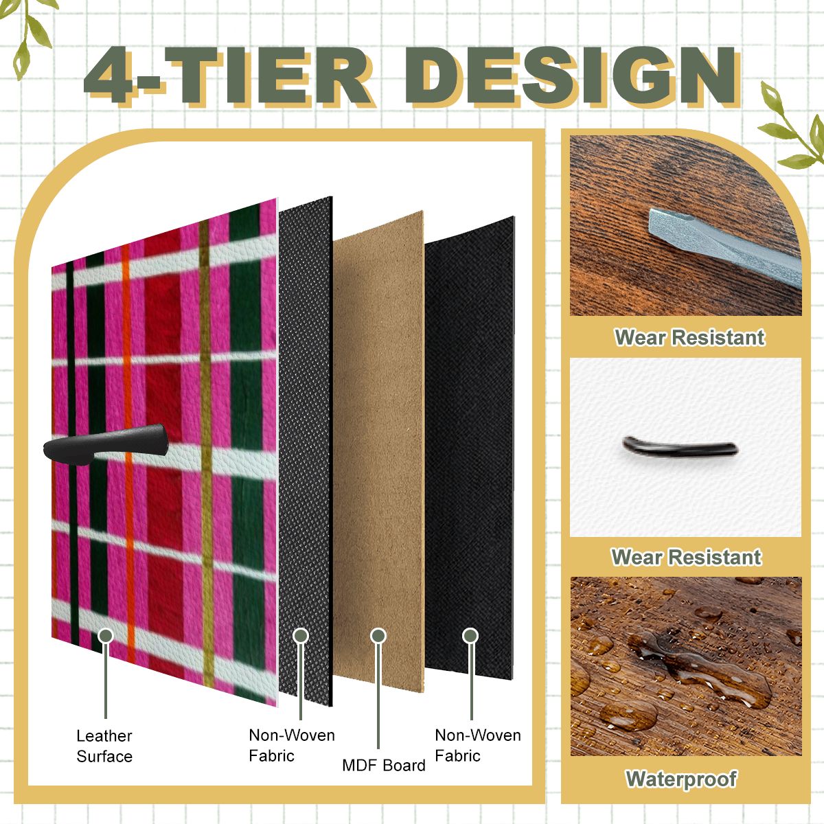 Gavin Scott TV Stand w/5 Drawer Dresser & Charging Station