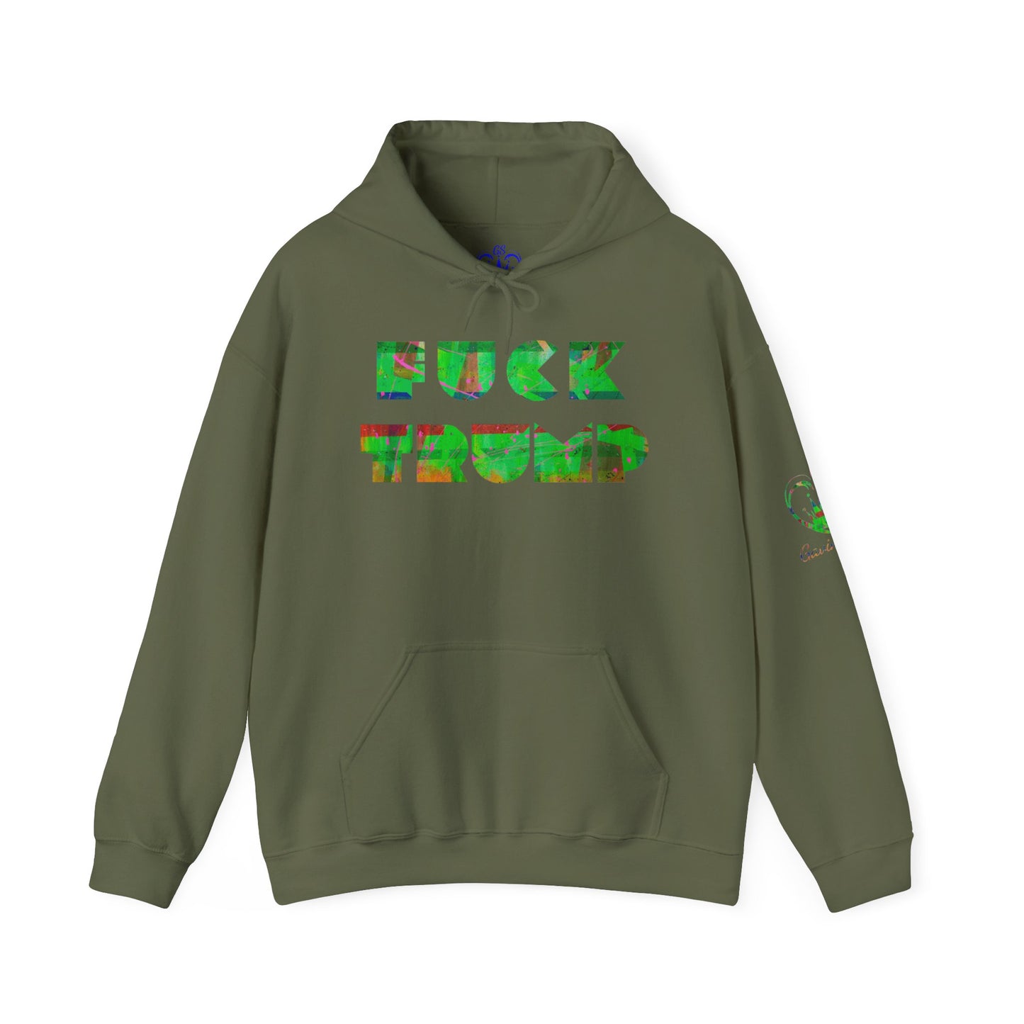 Gavin Scott Genderless FUCK TRUMP Heavy Blend™ Hooded Sweatshirt F*CK TRUMP