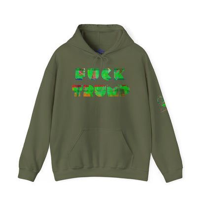 Gavin Scott Genderless FUCK TRUMP Heavy Blend™ Hooded Sweatshirt F*CK TRUMP