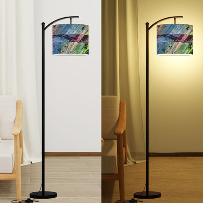 Gavin Scott Arc Floor Lamp w/Remote