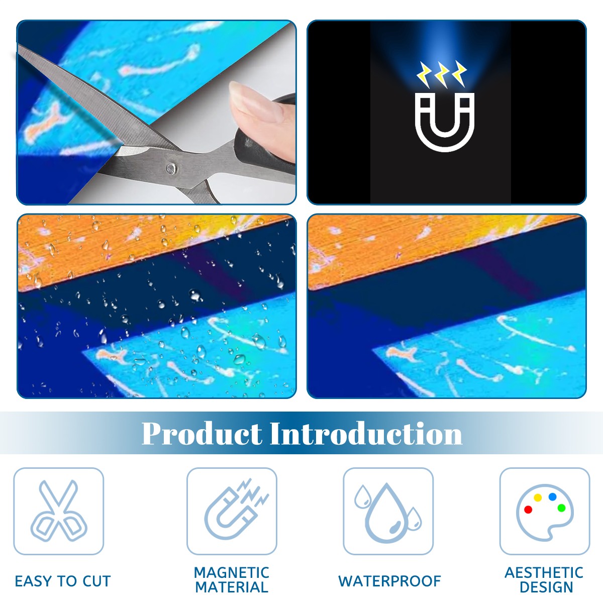 Gavin Scott Magnetic Locker Wallpaper 2 pcs