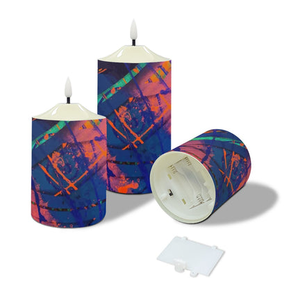 Gavin Scott Flameless Candles w/Remote (Set of 3)