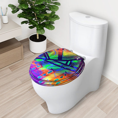 Gavin Scott Round Toilet Seat w/Matching Soft-close Lid (O-Shape)