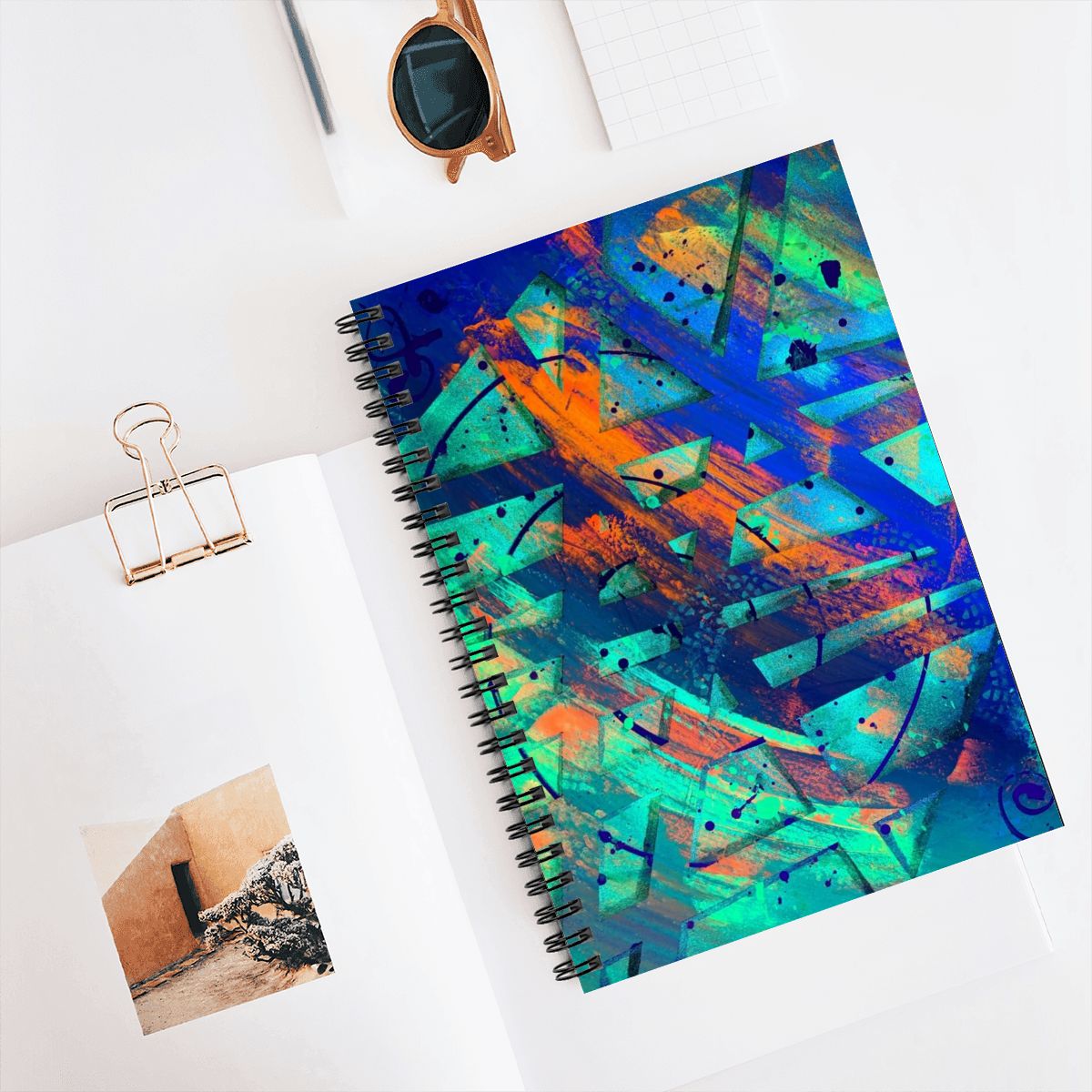 Gavin Scott Spiral Notebook