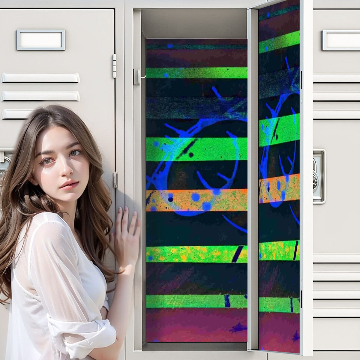 Gavin Scott Magnetic Locker Wallpaper 2 pcs