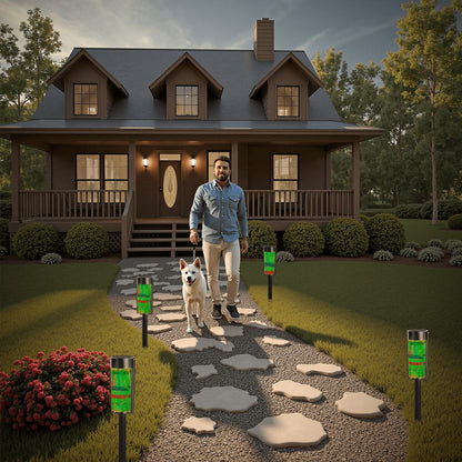 Gavin Scott Adjustable Outdoor Solar Lights (set of 4)