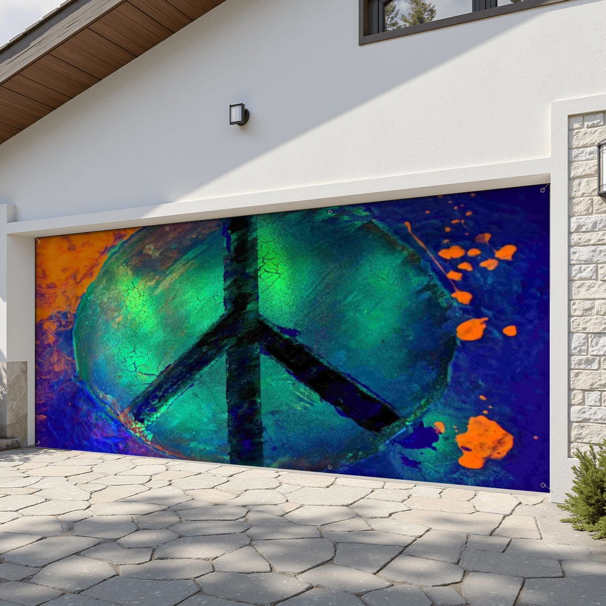 Gavin Scott Garage Door Banner Backdrop