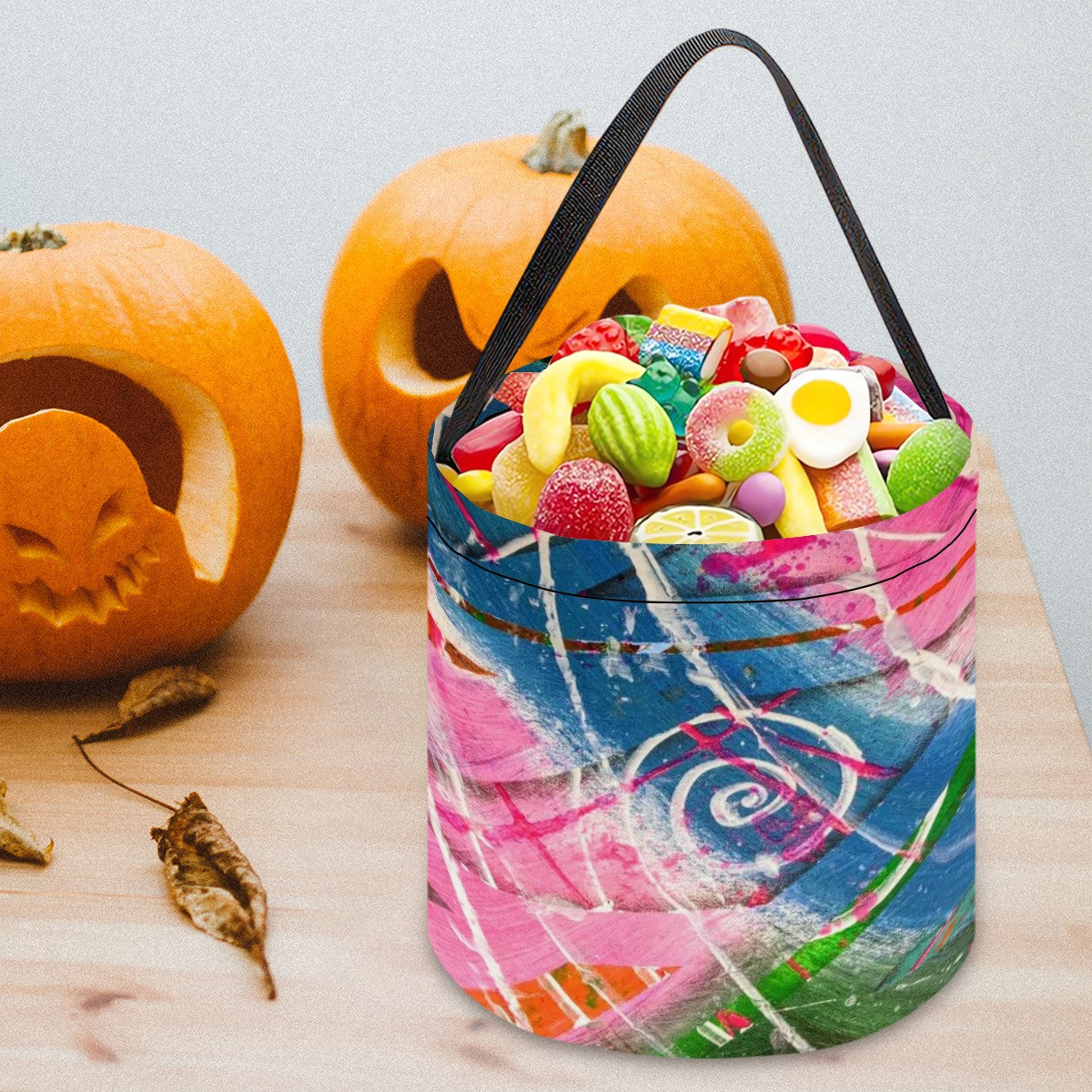 Gavin Scott Reusable Halloween Candy Bucket