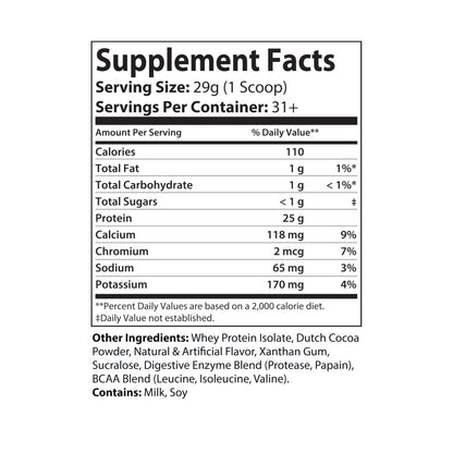 Gavin Scott Cosmetics Whey Isolate Protein Supplement (907g, 2lb)