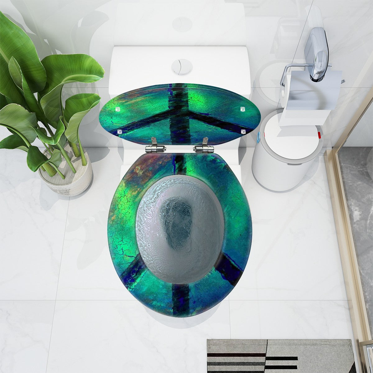 Gavin Scott Universal Toilet Seat w/Matching Soft-close Lid