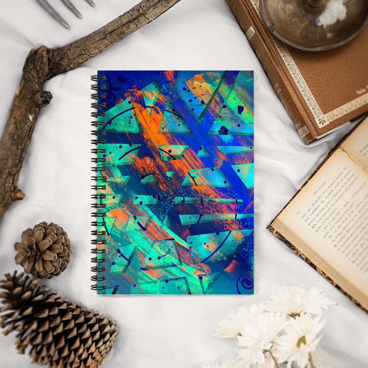 Gavin Scott Spiral Notebook