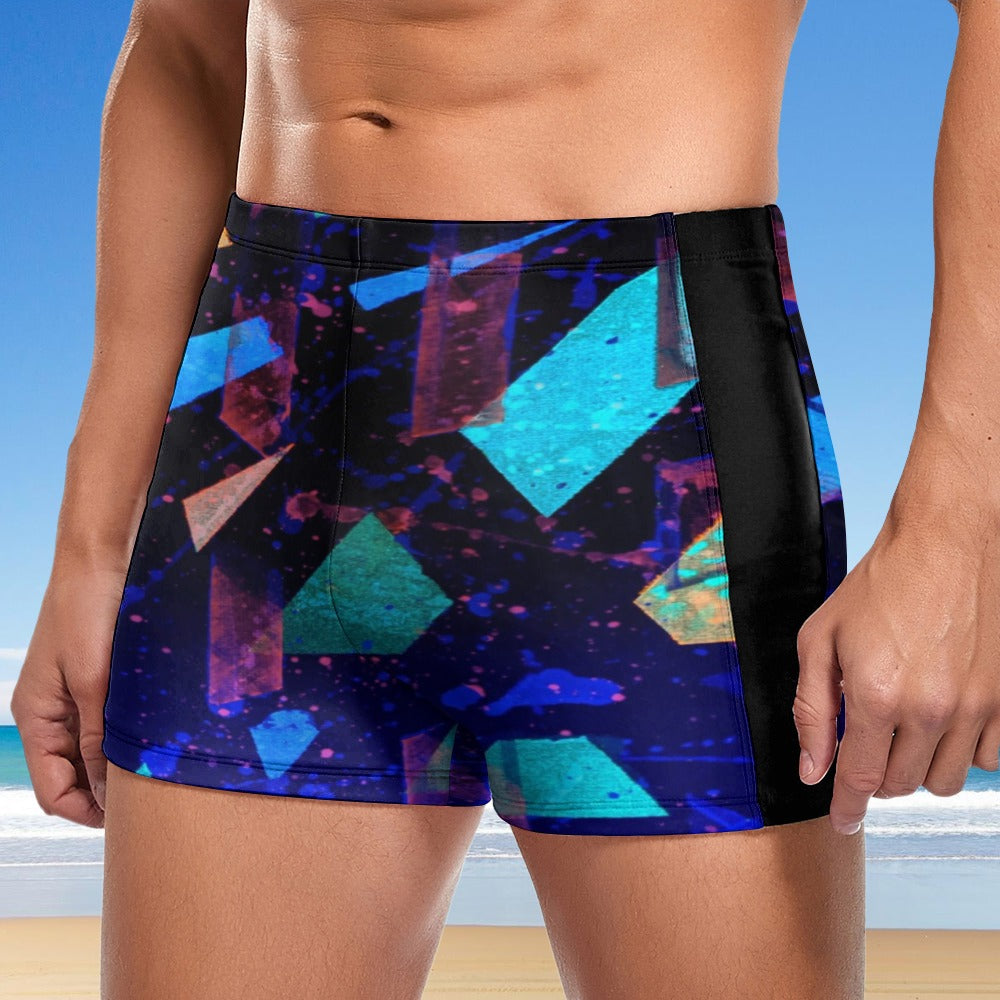 Gavin Scott Square Cut Swimming Trunks (Masc S-3XL)