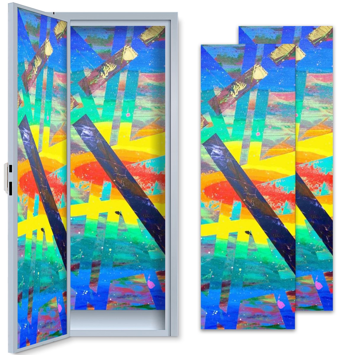 Gavin Scott Magnetic Locker Wallpaper 2 pcs