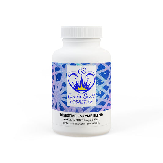 Gavin Scott Cosmetics Digestive Enzyme Blend Supplement (60 Capsules)