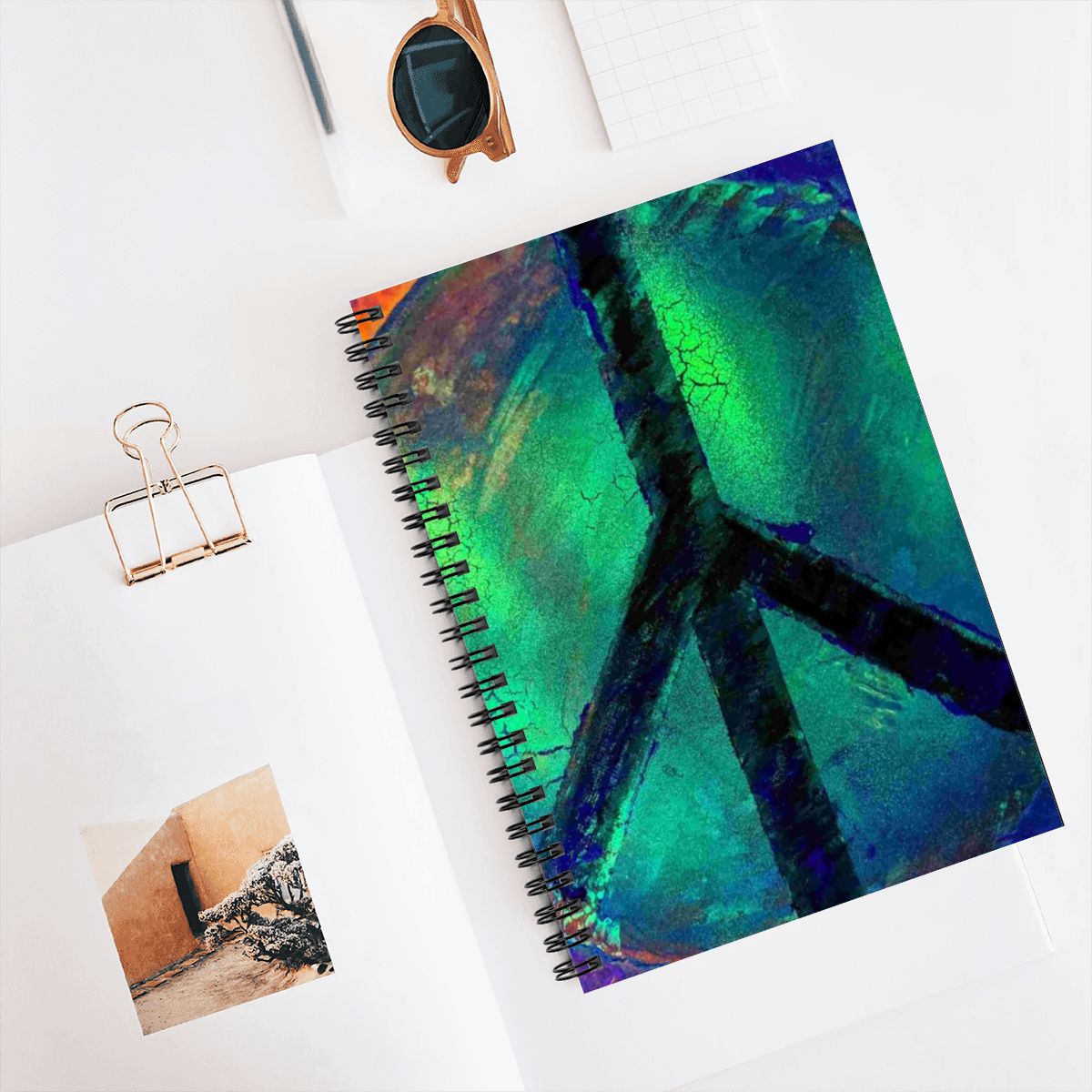 Gavin Scott Spiral Notebook