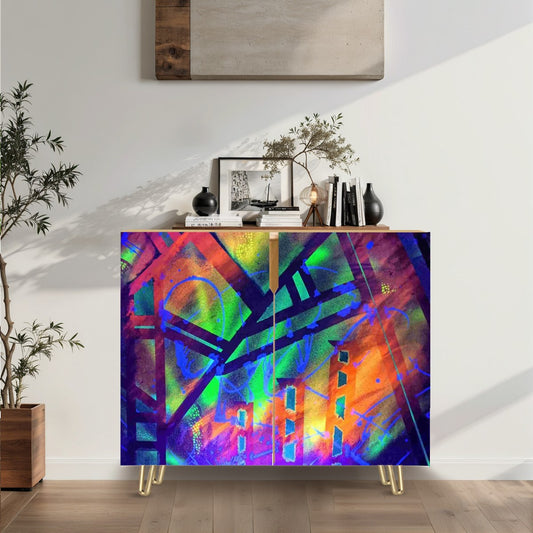 Gavin Scott Wooden Sideboard Cabinet