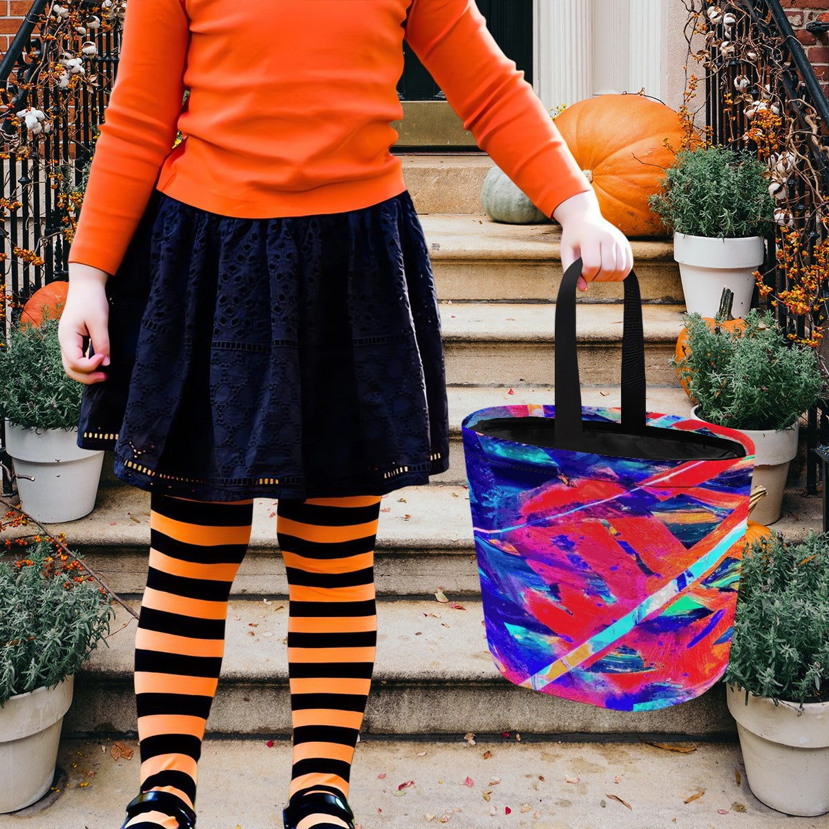 Gavin Scott Reusable Halloween Candy Bucket