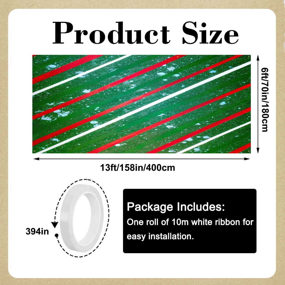 Gavin Scott Garage Door Banner Backdrop