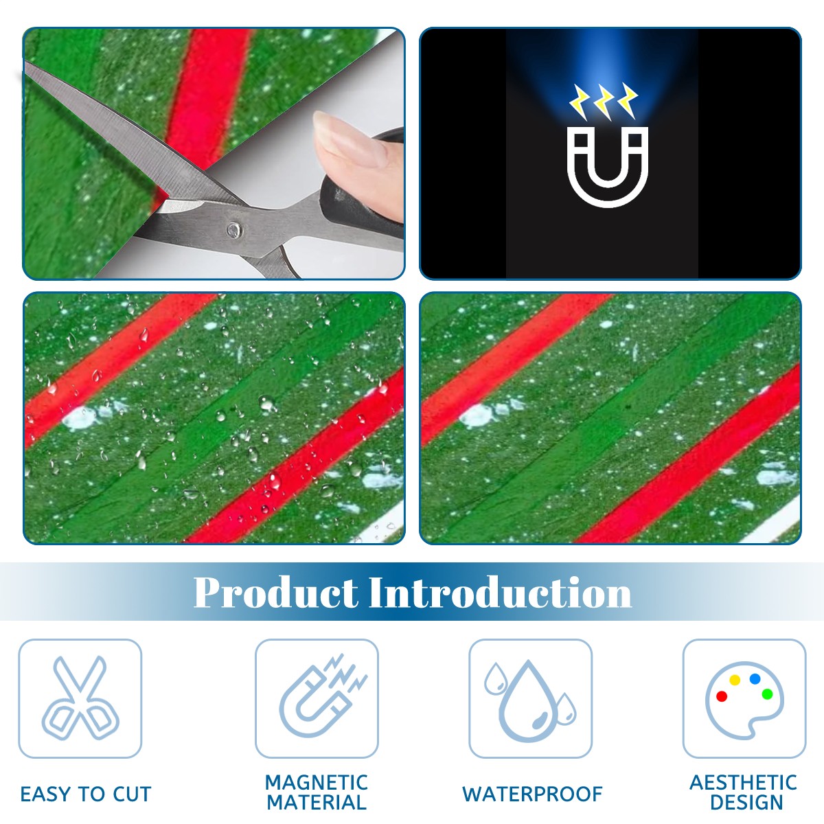 Gavin Scott Magnetic Locker Wallpaper 2 pcs