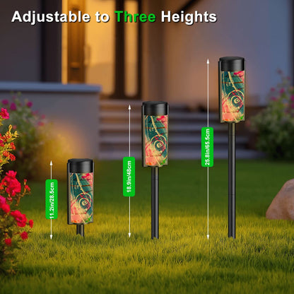 Gavin Scott Adjustable Outdoor Solar Lights (set of 4)