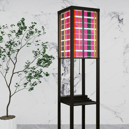 Gavin Scott Floor Lamp with Shelves (2 Colors)